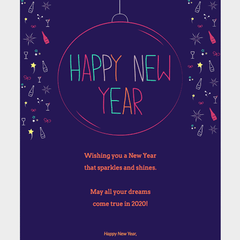 Happy New Year eCard 6